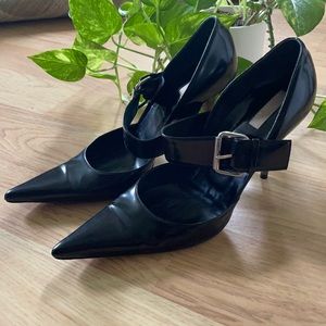 Michael Kors leather pump heels